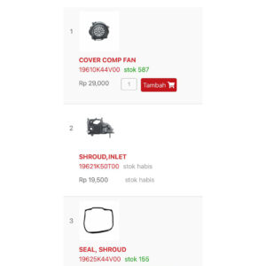 Cara Membeli Sparepart Melalui Website Honda Cengkareng