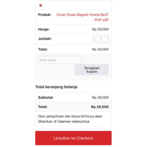 Cara Membeli Sparepart Melalui Website Honda Cengkareng