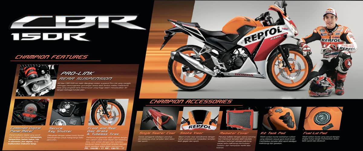 Aksesoris Honda CBR 150R