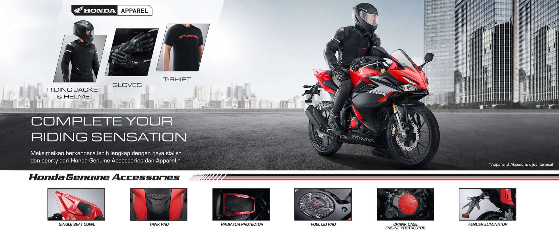 Aksesoris Honda CBR 150R