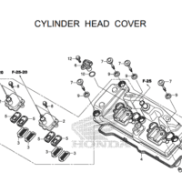 E-1 Cylinder Head Cover – Katalog Honda CBR1000RA/S1