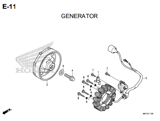 E-11 Generator – Katalog Honda CBR1000RA/S1