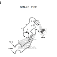 F-5-40 Brake Pipe – Katalog Honda CBR1000RA/S1