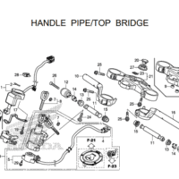 F-7 Handle Pipe Top Bridge – Katalog Honda CBR1000RA/S1