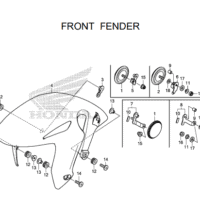 F-10 Front Fender – Katalog Honda CBR1000RA/S1