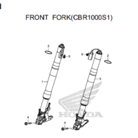 F-11-1 Front Fork CBR1000S1 – Katalog Honda CBR1000RA/S1