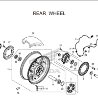 F-19 Rear Wheel – Katalog Honda CBR1000RA/S1