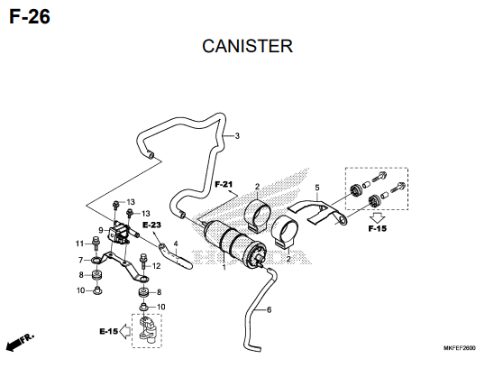 F-25-20 Air Injection Control Valve – Katalog Honda CBR1000RA/S1