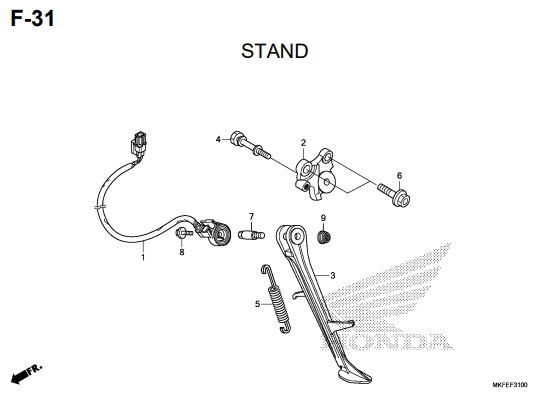 F-31 Stand – Katalog Honda CBR1000RA/S1