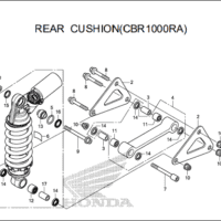 F-33 Rear Cushion CBR1000RA – Katalog Honda CBR1000RA/S1