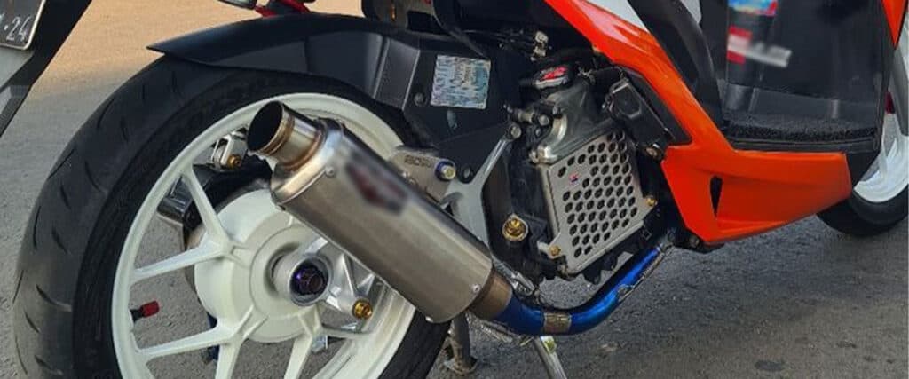 Efek Penggunaan Knalpot Motor yang Tidak Sesuai dengan Standar