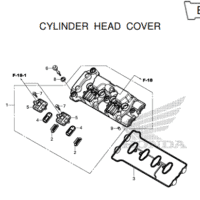 E-1 Cylinder Head Cover – Katalog Honda CB650F