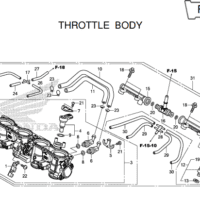 E-18 Throttle Body – Katalog Honda CB650F