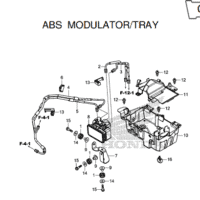 F-5 ABS Modulator Tray – Katalog Honda CB650F