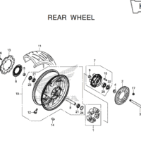 F-11 Front Wheel – Katalog Honda CB650F