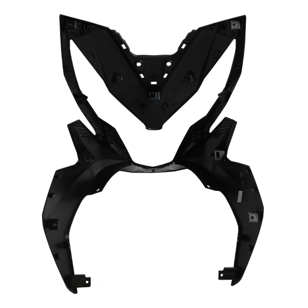 Cover Tameng Depan Set Hitam Honda BeAT Sporty eSP K81