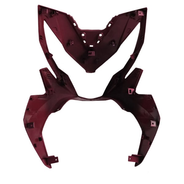 Cover Tameng Depan Set Magenta Honda BeAT Sporty eSP K81