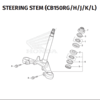 F-9 Steering Stem – Katalog Honda CB150 K15P F-9 Steering Stem – Katalog Honda CB150 K15P