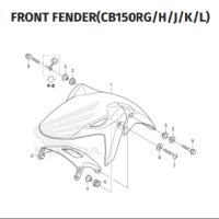 F-10 Front Fender – Katalog Honda CB150 K15P Screenshot 2025-07-03 093726