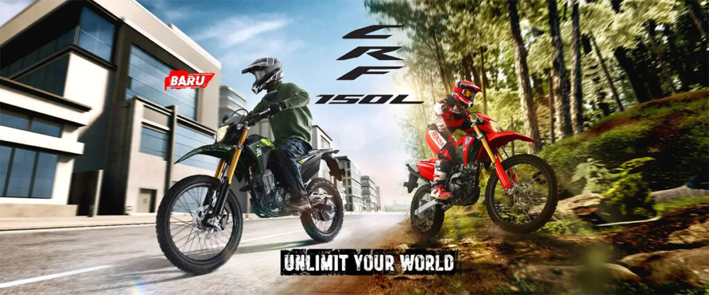 New CRF 150L 2025 : Warna Baru, Stripping Keren, Performa Lebih Tangguh!