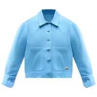 Baju Outer Women Pastel Blue (S)