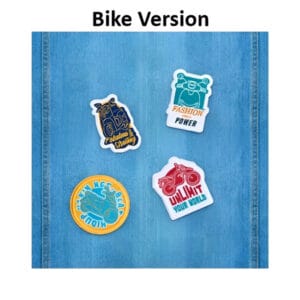 Iron On Patch Bike Version IRON ON PATCH BIKE VER.