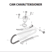 E-5 Cam Chain Tensioner – Honda Genio K0JB