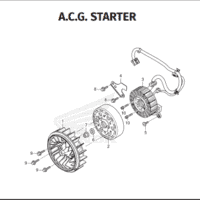 E-10 ACG Starter – Honda Genio K0JB