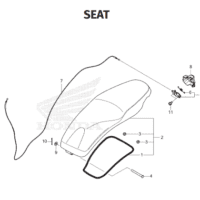 F-24 Seat – Honda Genio K0JB F-24 Seat – Honda Genio K0JB