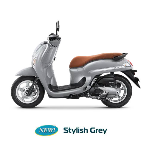 honda-scoopy-stylish-grey