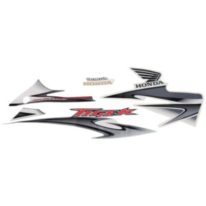 Sticker Body Kanan Putih Tiger Revolution C 871X0KCJA00ZCR-STRIPE-WHITE-R