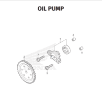 E-11 Oil Pump – Honda New Vario 125 dan Vario 125 Street E-11 Oil Pump – Honda New Vario 125 dan Vario 125 Street