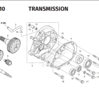 E-17-10 Transmission – Honda New Vario 125 dan Vario 125 Street E-17-10 Transmission – Honda New Vario 125 dan Vario 125 Street