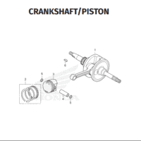 E-20 Crankshaft Piston – Honda New Vario 125 dan Vario 125 Street E-20 Crankshaft Piston – Honda New Vario 125 dan Vario 125 Street