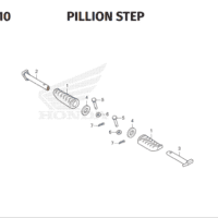 F-14-10 Pillion Step – Honda New Vario 125 dan Vario 125 Street F-14-10 Pillion Step – Honda New Vario 125 dan Vario 125 Street