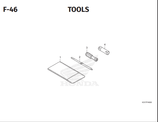 F-46 Tools – Honda New Vario 125 dan Vario 125 Street