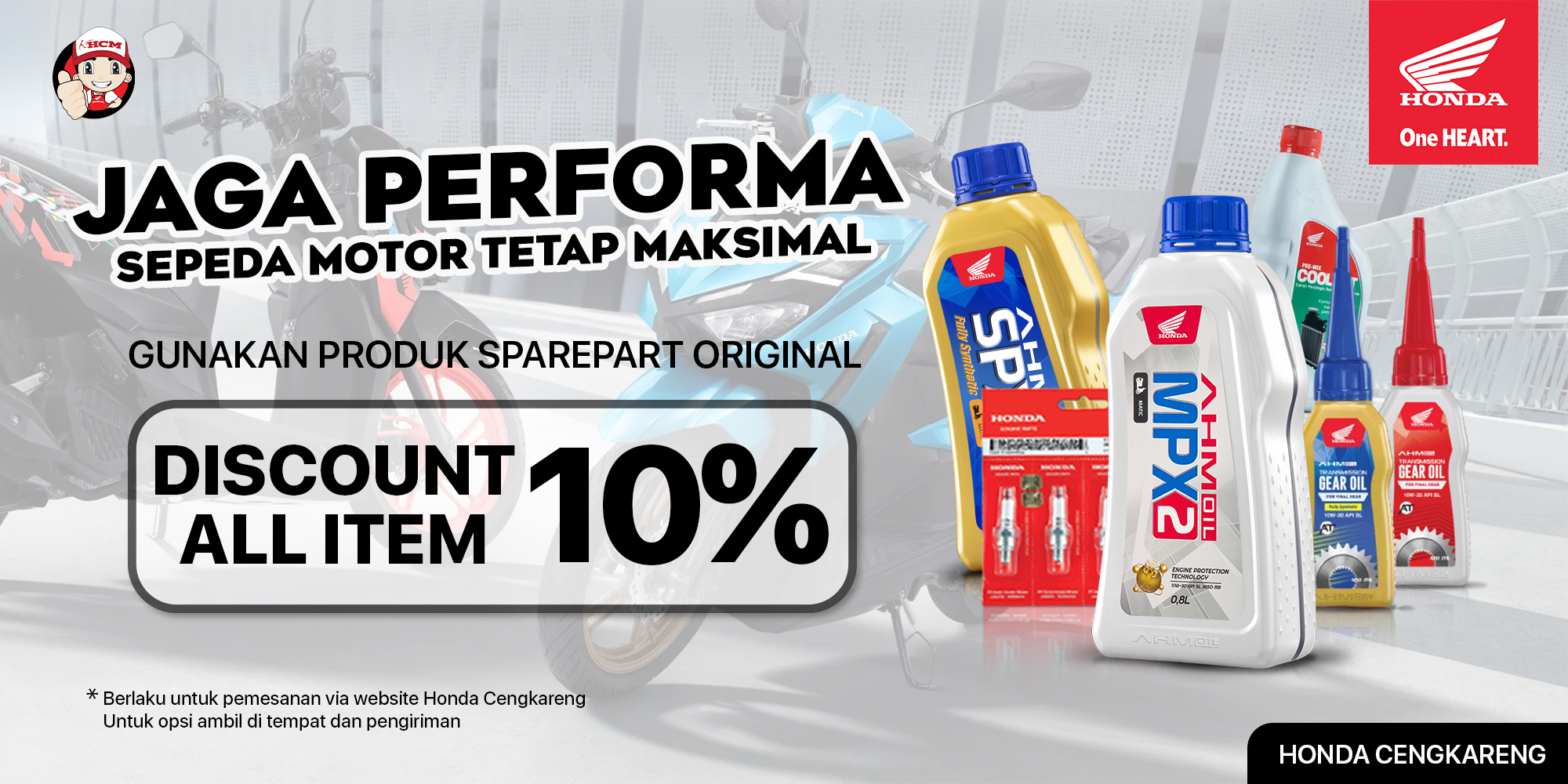 JAGA PERFORMA SEPEDA MOTOR TETAP MAKSIMAL