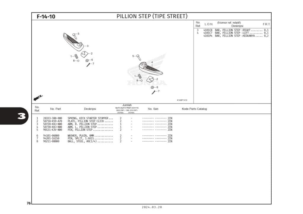 Honda BeAT Street K1AL