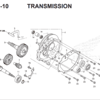 E-17-10 Transmission – Katalog Honda BeAT Street eSP K81