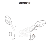 F-3 Mirror – Katalog Honda BeAT Street eSP K81