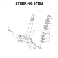 F-10 Steering Stem – Katalog Honda BeAT Street eSP K81