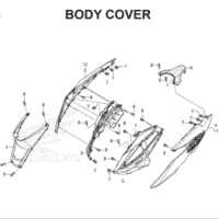 F-15 Body Cover – Katalog Honda BeAT Street eSP K81
