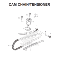 E-5 Cam Chain / Tensioner – Honda BeAT Street eSP K1A
