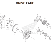 E-16 Drive Face – Honda BeAT Street eSP K1A