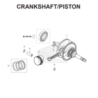 E-20 Crankshaft / Piston – Honda BeAT Street eSP K1A