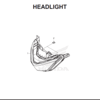 F-1 Headlight – Honda BeAT Street eSP K1A