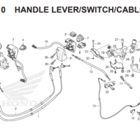 F-4-10 Handle Lever Switch Cable – Honda BeAT Street eSP K1A F-4-10 Handle Lever Switch Cable – Honda BeAT Street eSP K1A