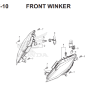 F-37-10 Front Winker – Honda BeAT Street eSP K1A