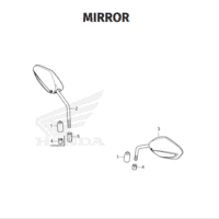 F-3 Mirror – Honda BeAT Street K1AL F-3 Mirror – Honda BeAT Street K1AL