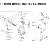 F-5-10 Front Brake Master Cylinder – Katalog Honda Genio K0JN